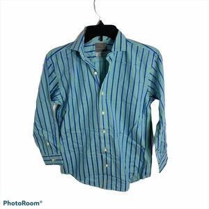 Thomas Dean Kids Button Down Shirt NWT Sz Small